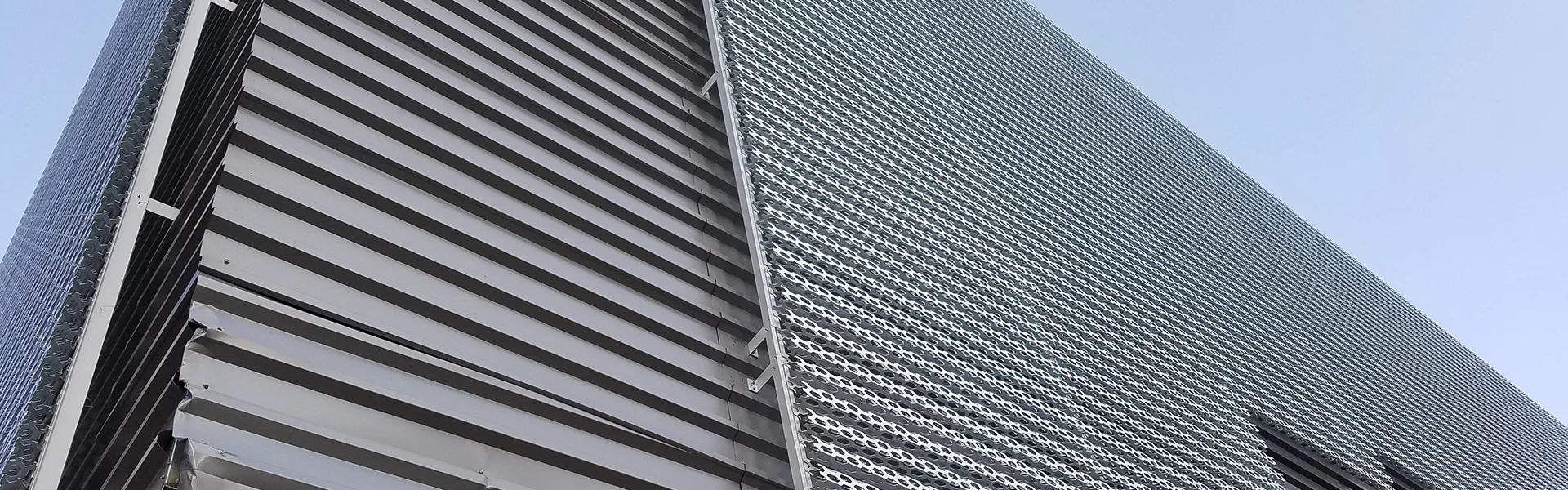 Aluminium facade