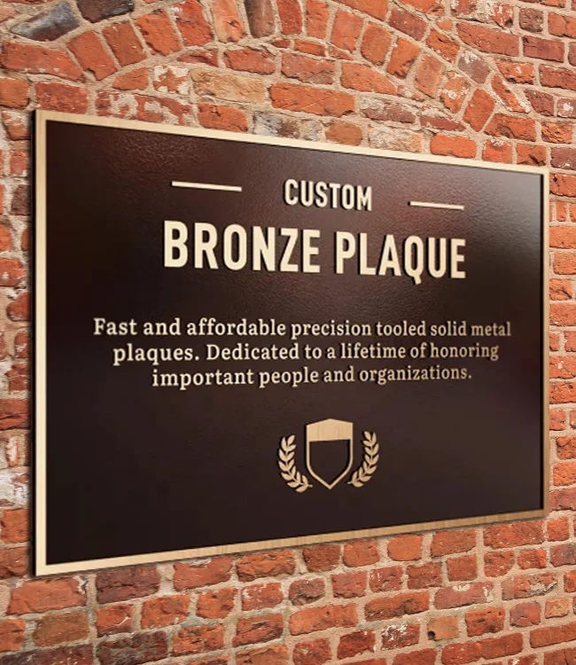 Hvad er fordelene ved at bruge messingmateriale til messing kobberskåret adresseplak?